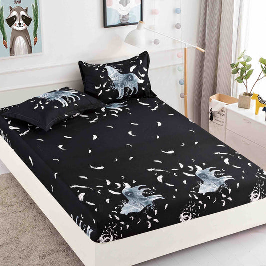 Husa de pat , Bumbac Finet, 3 piese, HBF024