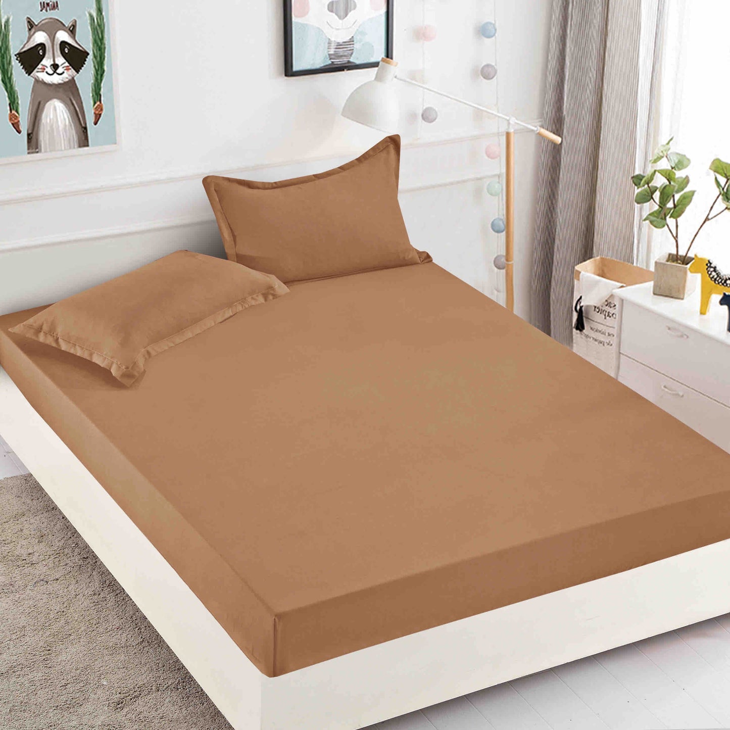 Husa de pat , Bumbac Finet, 3 piese, HBF030